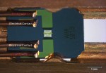 Close-up of Aduro heating chip inserted in holder